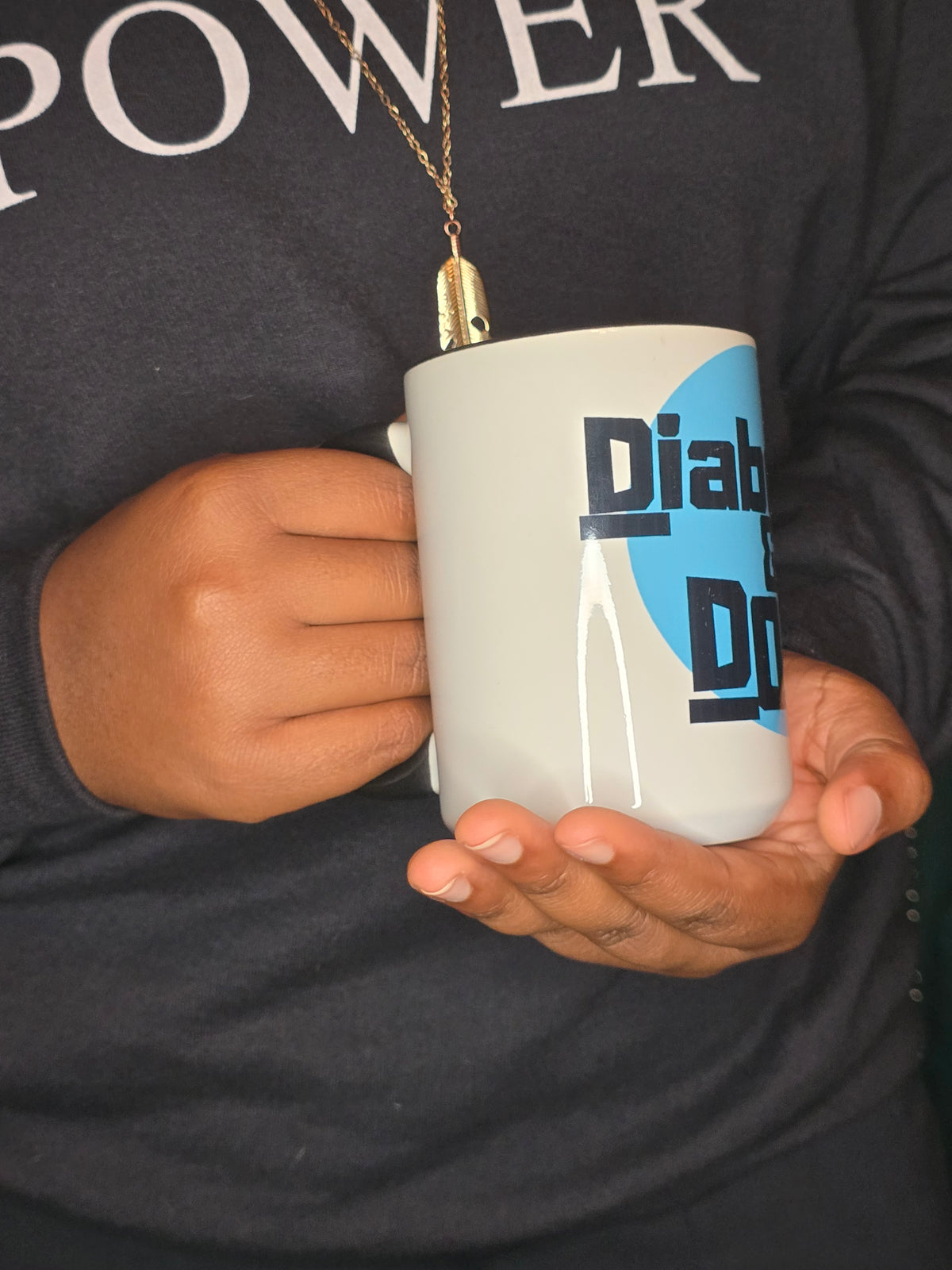 White Diabetic and Dope Mug